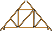 Hip End roof truss